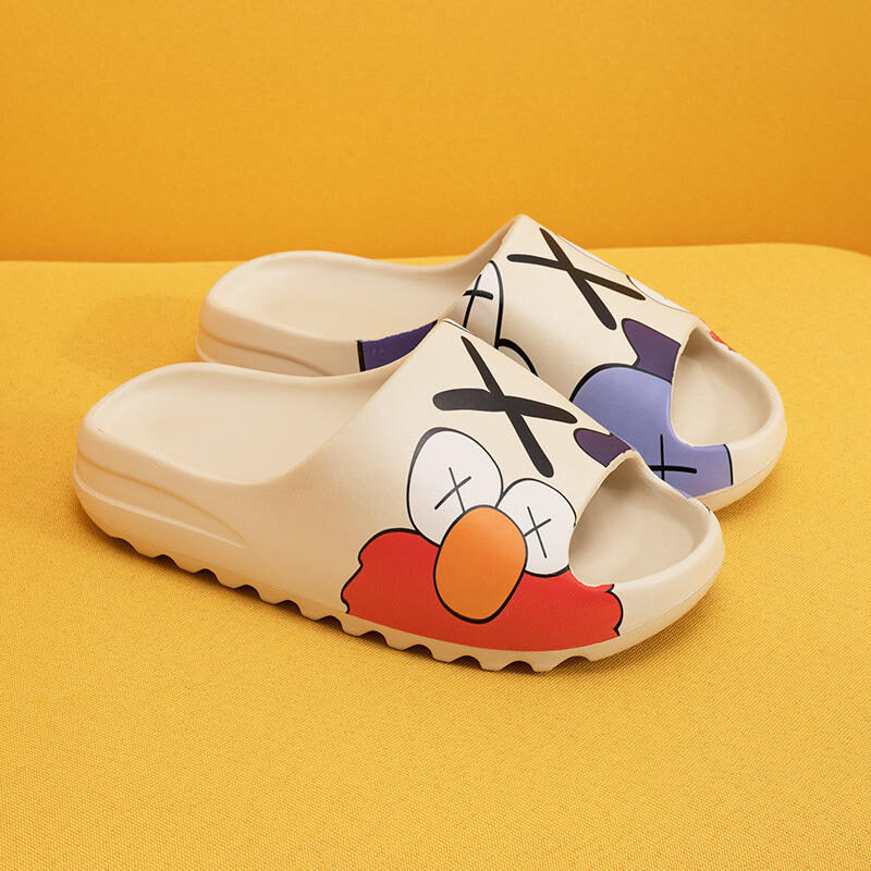 women's Yeezy Slippers  personalized graffiti cartoon - 图片 2