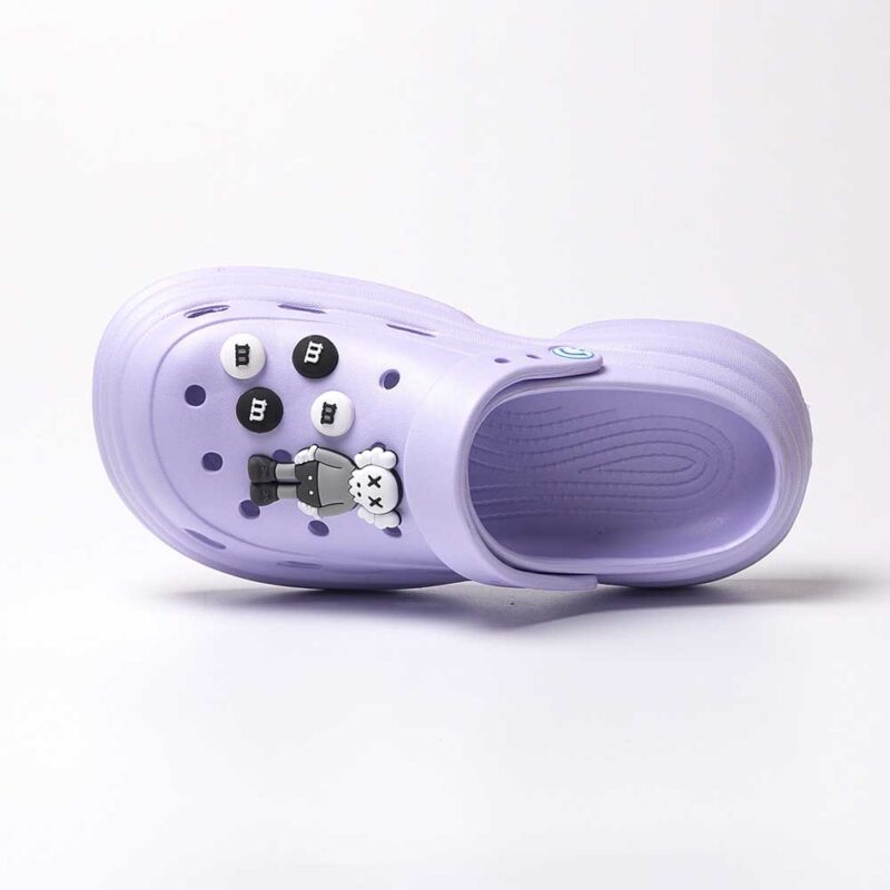 Platform Rise Shoes Cartoon Outdoor Women's Clogs - 图片 8