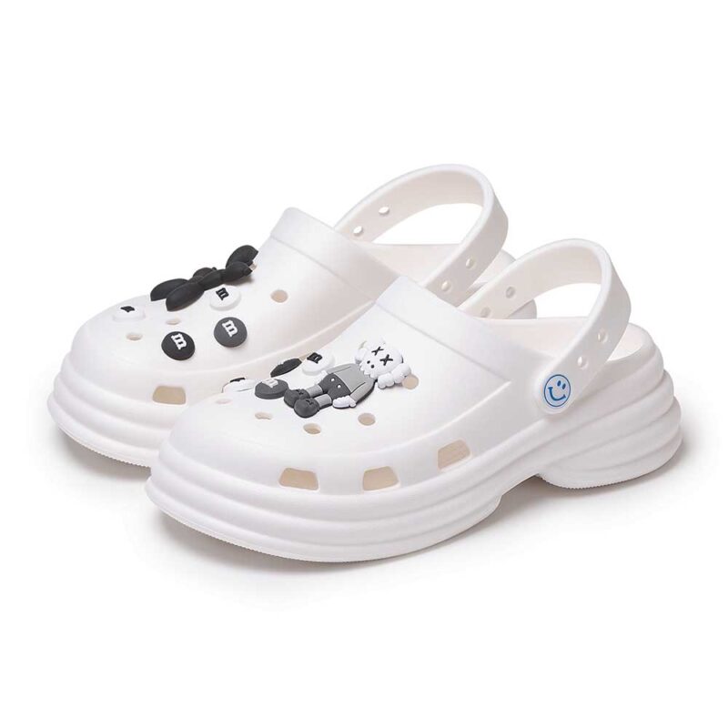 Platform Rise Shoes Cartoon Outdoor Women's Clogs - 图片 3