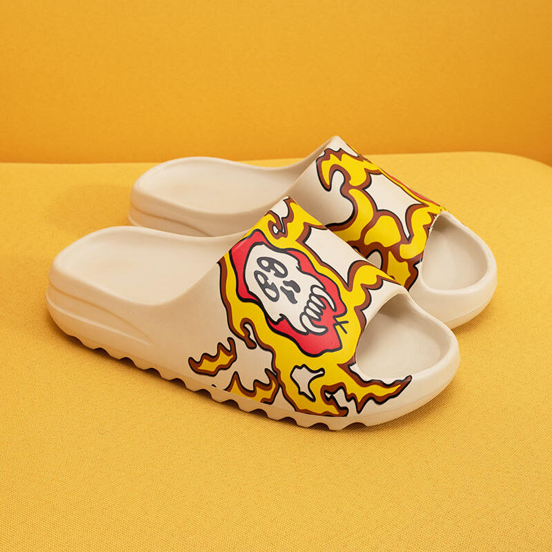 women's Yeezy Slippers  personalized graffiti cartoon - 图片 4