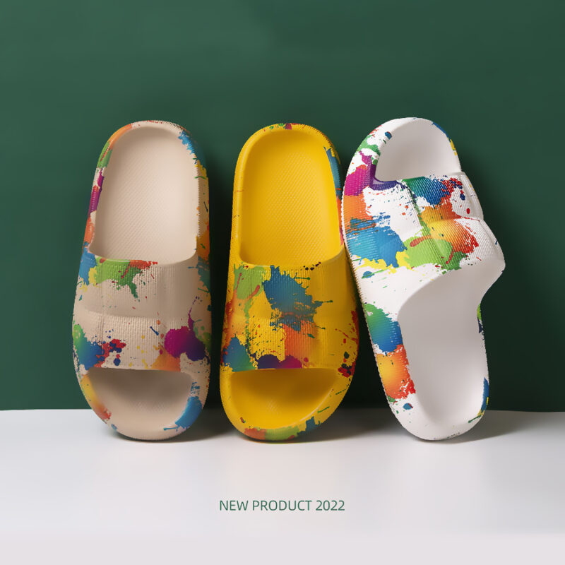 Summer colorful Soft Slippers For Women