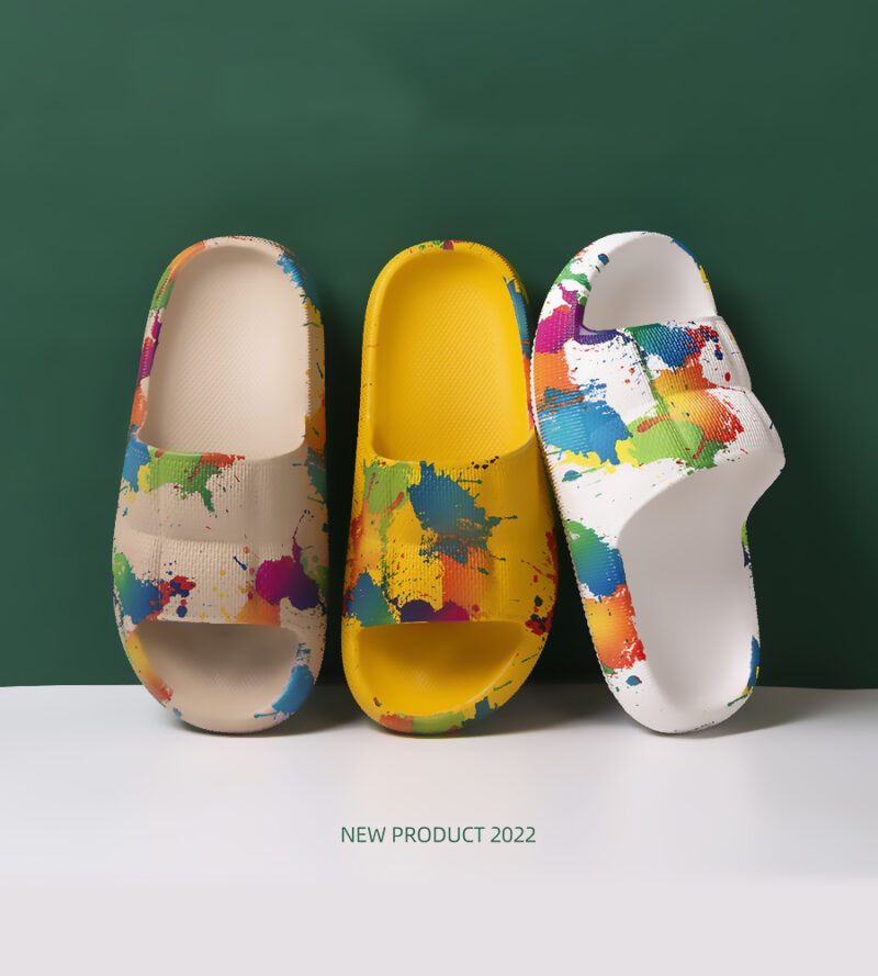 Summer colorful Soft Slippers For Women