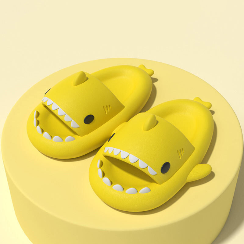 Amazon hot sale shark cute home EVA  slippers - 图片 4
