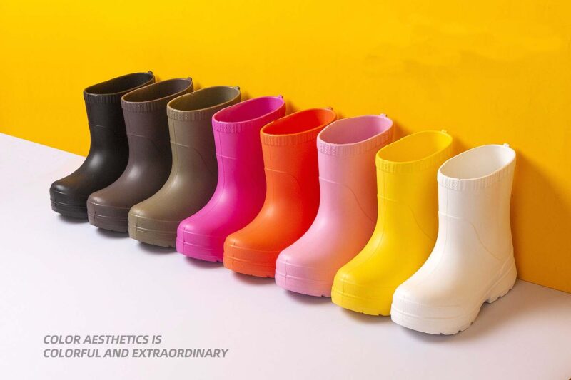 Custom ladies EVA rain boots women gumboots - 图片 8