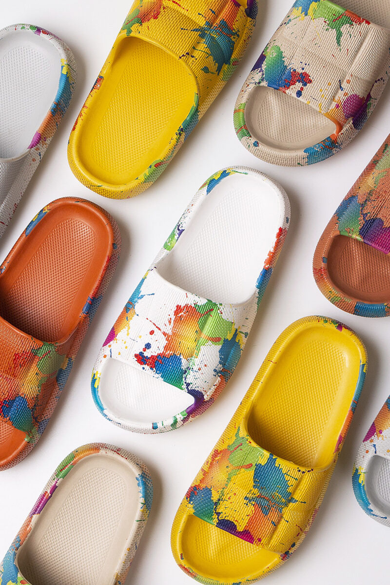 Summer colorful Soft Slippers For Women - 图片 4