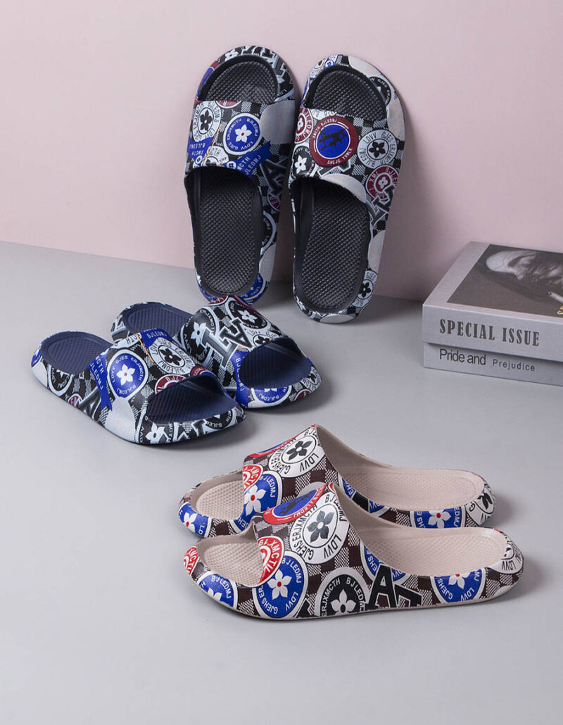Custom Colored Patterned EVA Slippers - 图片 4