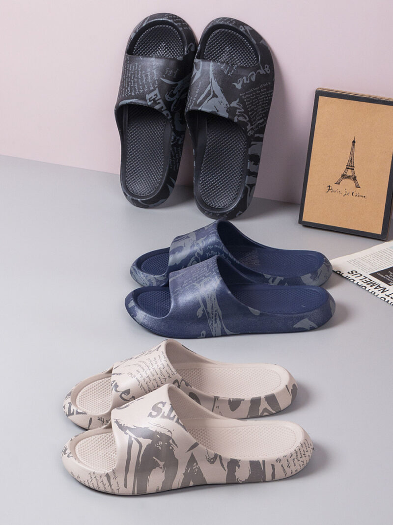 Custom Colored Patterned EVA Slippers - 图片 6