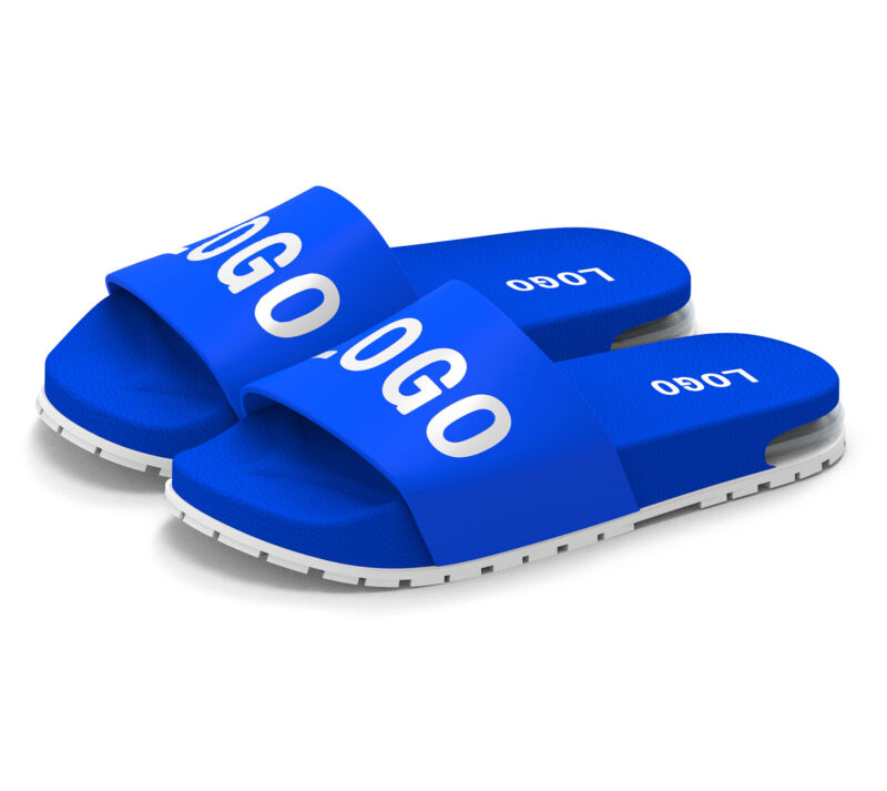 Custom Logo Slide Woman Slippers With Logo - 图片 2