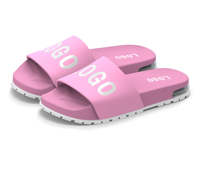 Custom Logo Slide Woman Slippers With Logo - 图片 4