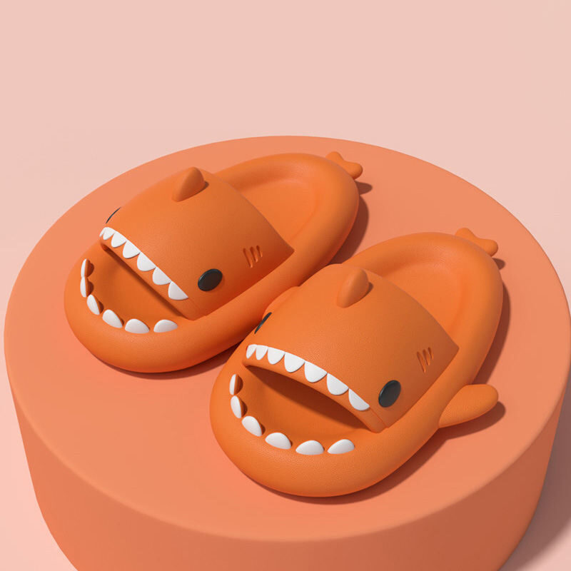 Amazon hot sale shark cute home EVA  slippers - 图片 5