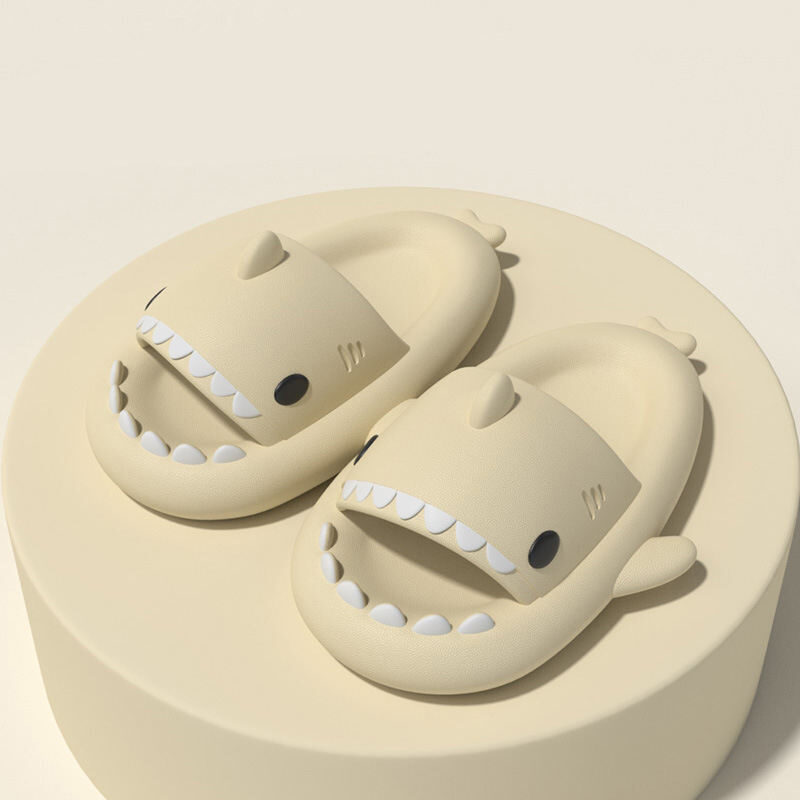Amazon hot sale shark cute home EVA  slippers - 图片 6
