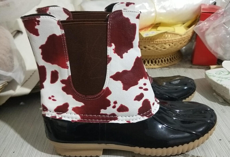 Factory Rain Snow Boots PVC Waterproof Anti-Slip Shoes - 图片 8