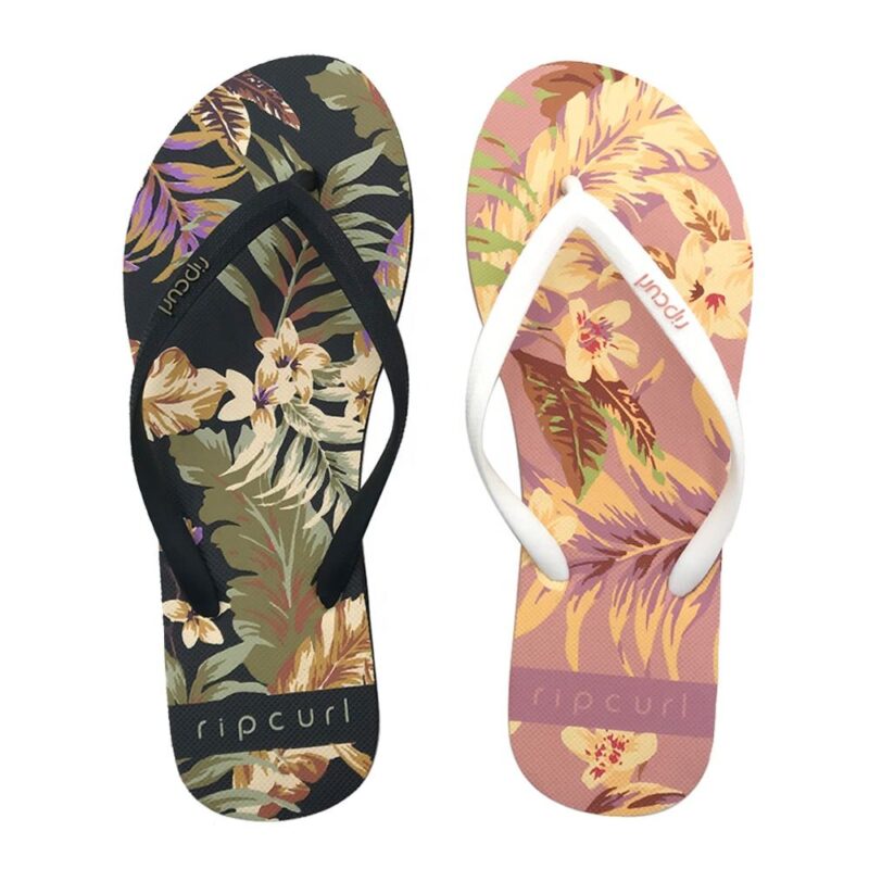 New Design Flower Summer Hot Sale Beach Flip Flops - 图片 3