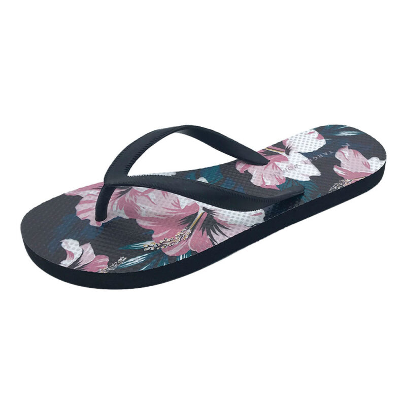 New Design Flower Summer Hot Sale Beach Flip Flops - 图片 5