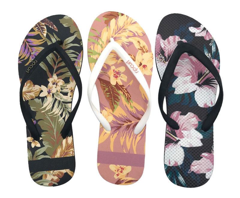 New Design Flower Summer Hot Sale Beach Flip Flops - 图片 7