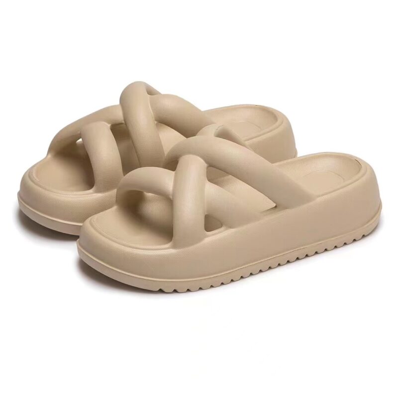 New hot designer colorful women's soft slippers - 图片 2