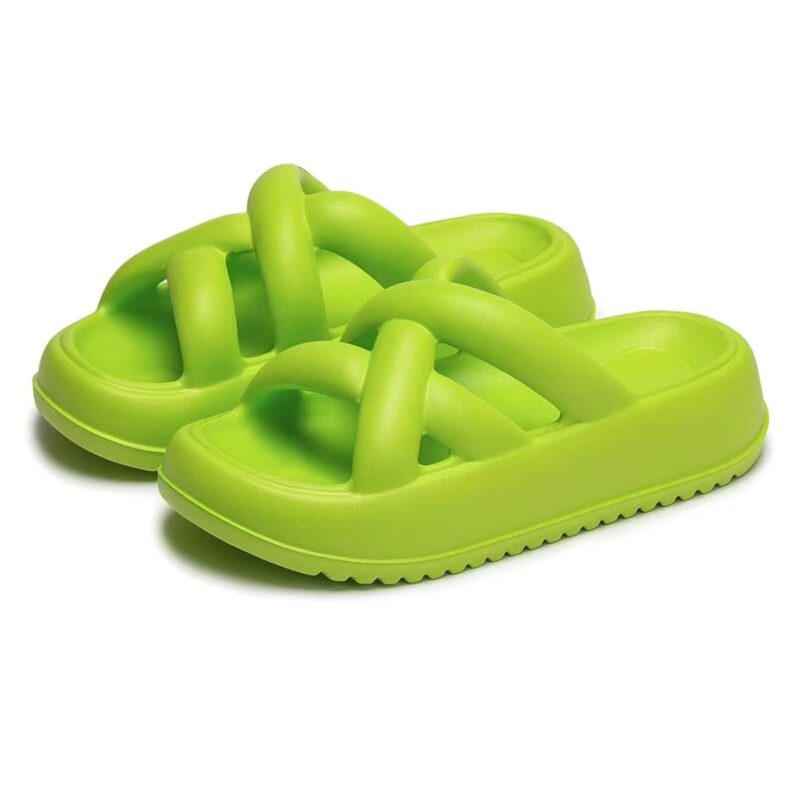 New hot designer colorful women's soft slippers - 图片 3