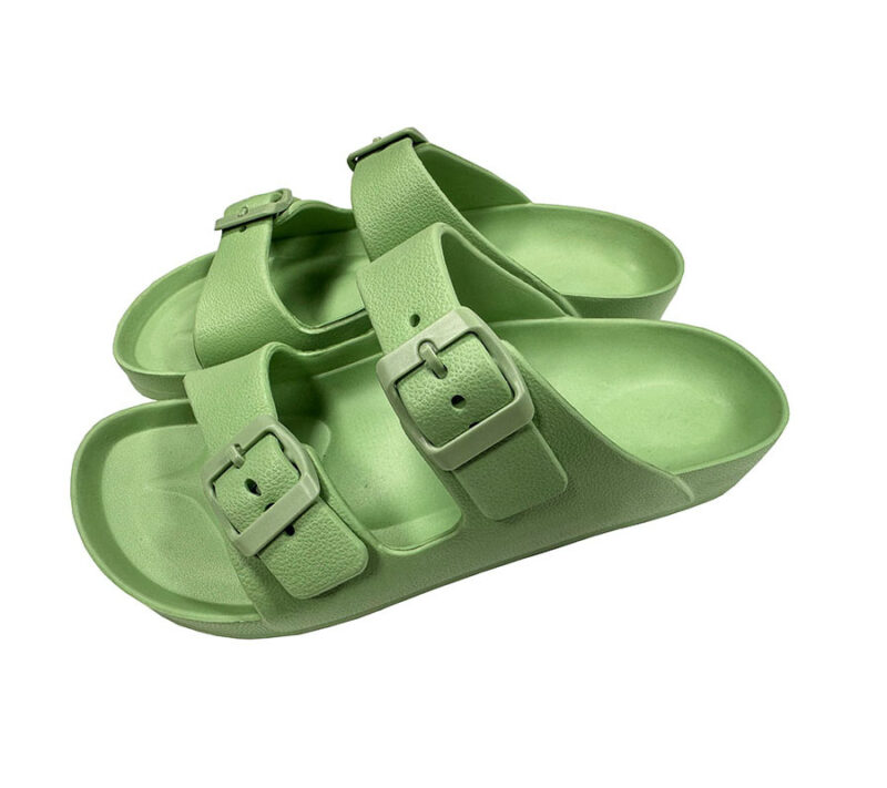 Quality cheap slipper double buckle EVA clogs shoes - 图片 7