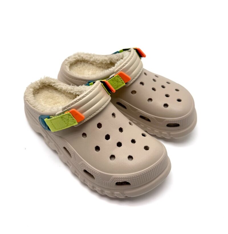 China Factory Warm Winter EVA Women Clogs Men Crocs - 图片 5